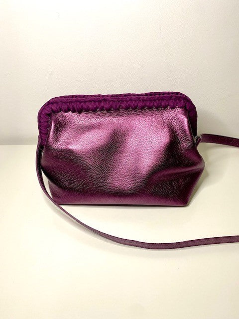 Amanda Clutch - Vera Pelle Wine