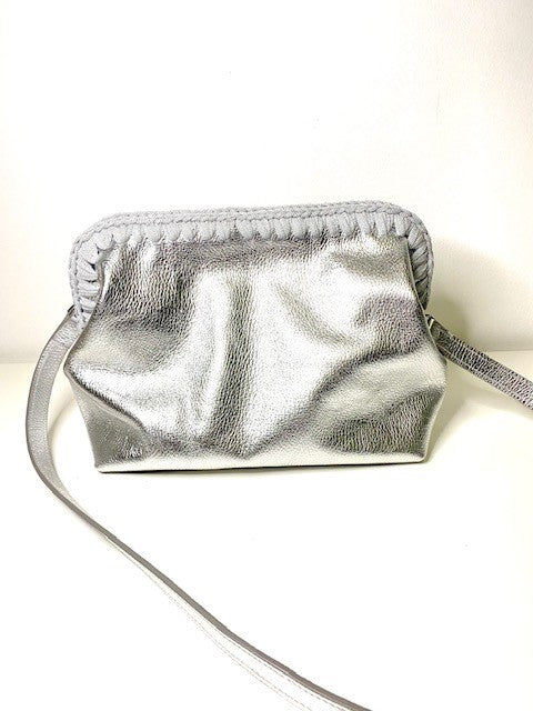 Amanda Clutch - Vera Pelle Silver